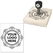 XL-Logo für Großunternehmen Gummistempel (Stempel)