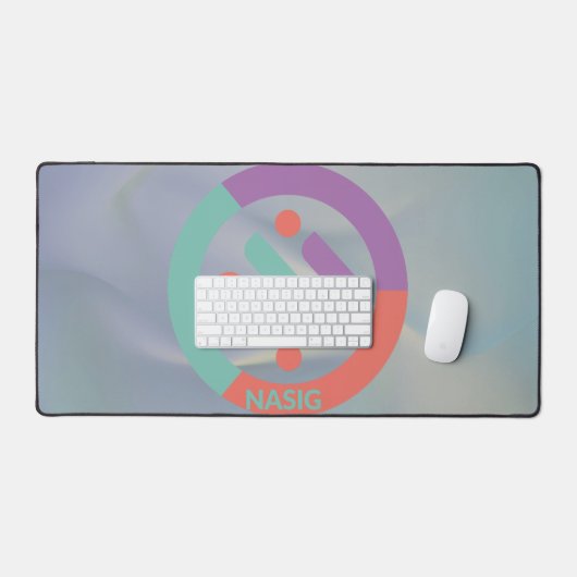 XL-Logo-Schreibtisch mit Hintergrund Schreibtischunterlage (Tastatur & Maus)