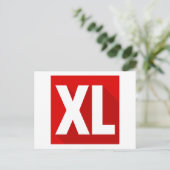 XL POSTKARTE (Stehend Vorderseite)