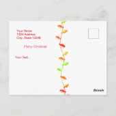 Xmas 001 - Postcard Postkarte (Rückseite)