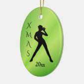 Xmas 20xx Tanz Tree Ornament Tänzer auf beiden Sei (Links)