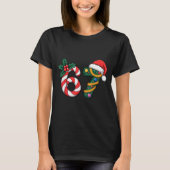 Xmas 67 Candy Canes Santa Christmas 67 Humor T-Shirt (Vorderseite)