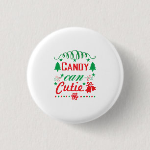 Xmas Art Candy Can Süsse Button