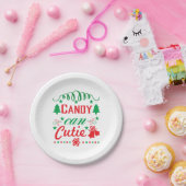 Xmas Art Candy Can Süsse Pappteller (Party)