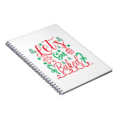 Xmas Art Lass Notizblock (Rechte Seite)
