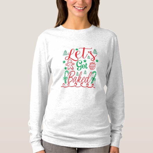 Xmas Art Lass T-Shirt (Vorderseite)