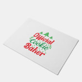 Xmas Art Official Cookie Baker Fußmatte (Schrägansicht)
