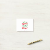 Xmas Art Official Cookie Baker Post-it Klebezettel (Auf Schreibtisch)