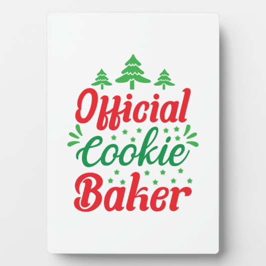 Xmas Art Offiziell Cookie Baker Fotoplatte (Vorderseite)