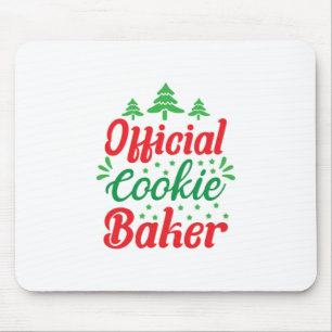 Xmas Art Offiziell Cookie Baker Mousepad