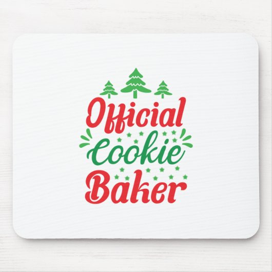 Xmas Art Offiziell Cookie Baker Mousepad (Vorne)