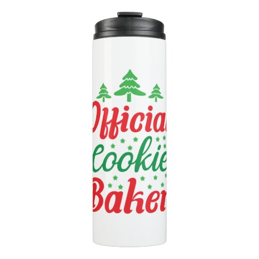 Xmas Art Offiziell Cookie Baker Thermosbecher (Vorderseite)