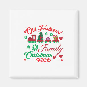 Xmas Art Old modische Weihnachten Magnet