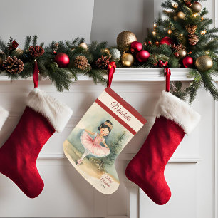 Xmas Ballerina Princess Weihnachts-Strumpf Großer Weihnachtsstrumpf