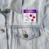 Xmas Baubles pink + Ihre Ideen Button (Beispiel)