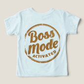 XMAS Bella+Canvas Toddlers & Baby T‑Shirt (Design Rückseite)