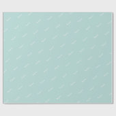 Xmas blaues und weißes, modernes Musterpapier Geschenkpapier (Flach)