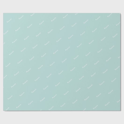 Xmas blaues und weißes, modernes Musterpapier Geschenkpapier (Flach)