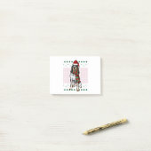 Xmas Bluetick Coonhound Hund Post-it Klebezettel (Auf Schreibtisch)