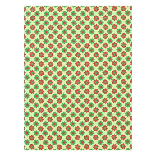 Xmas Blume Power Tischdecke (Vorderseite)