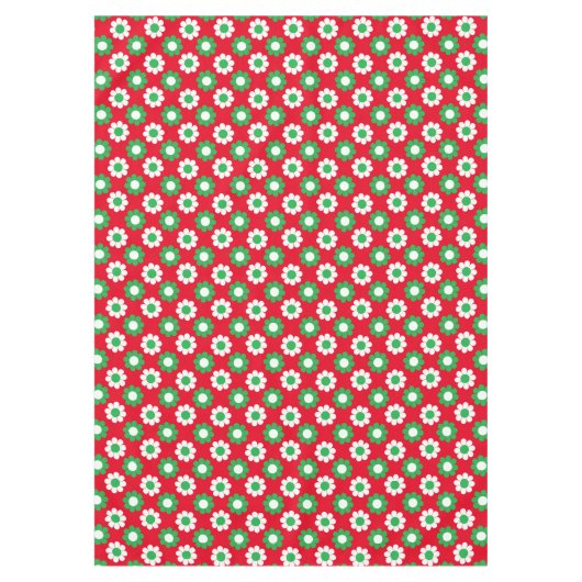 Xmas Blume Power Tischdecke (Vorderseite)