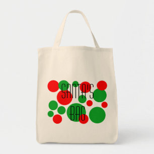 Xmas Bubble Dots Tragetasche