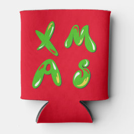 Xmas Bubble Text Dosenkühler