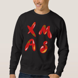 Xmas Bubble Text Sweatshirt