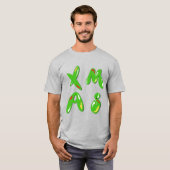 Xmas Bubble Text T-Shirt (Vorne ganz)