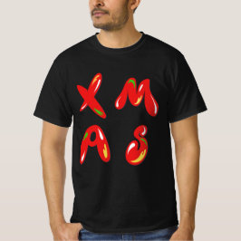 Xmas Bubble Text T-Shirt