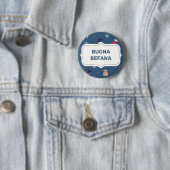xmas buona Befana Button (Beispiel)