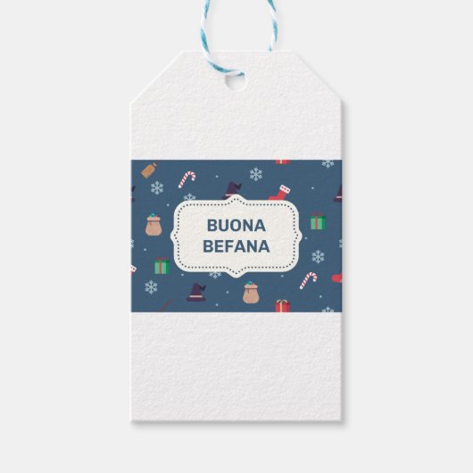 xmas buona Befana Geschenkanhänger (Vorderseite)