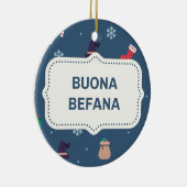 xmas buona Befana Keramikornament (Rechts)