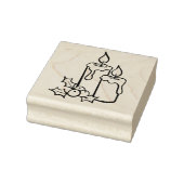 Xmas Candles Gummistempel (Stempel)