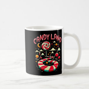 Xmas Candy Land Regenbogenweg Zuckerstange Frohe W Kaffeetasse