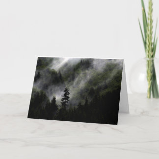 Xmas Card: Deck die Hügel mit tosenden.. Karte