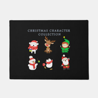 Xmas Characters Collection T-Shirt Weihnachten Fußmatte