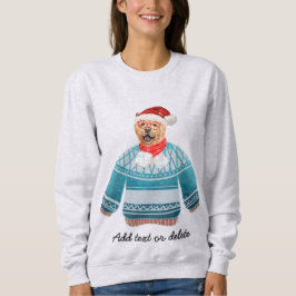 Xmas Chow Chow Ugly Christmas Hund Mama Sweatshirt