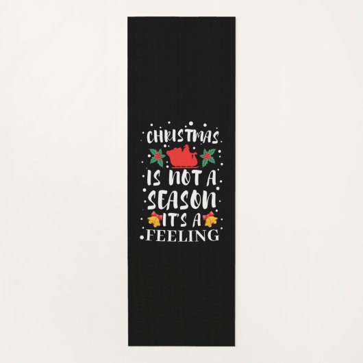 Xmas Christmas Is Not A Season Yogamatte (Vorderseite)