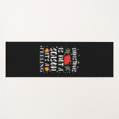 Xmas Christmas Is Not A Season Yogamatte (Vorderseite (Horizontal))