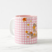 XMAS/CHRISTMAS-TASSE/KUPS/FESTIVGIFTS/ ZWEIFARBIGE TASSE (Vorderseite Links)