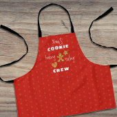 XmaS Cookie Backen Essen Crew-Lebkuchen Pals Schürze