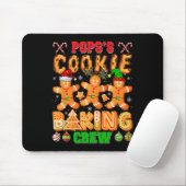 Xmas Cookie Baking Crew Pop Funny Baker Lover F Mousepad (Mit Mouse)