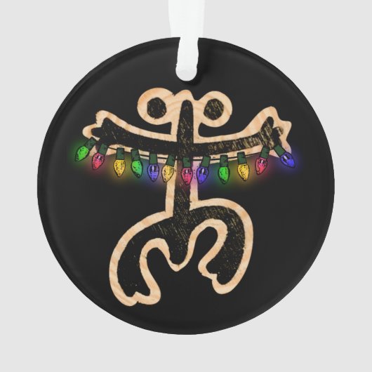 Xmas Coqui Taino Ornament (Rückseite)