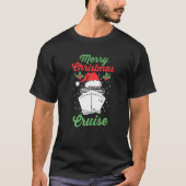 Xmas Cruise Ship Sailing Vacation Family Christmas T-Shirt (Vorderseite)