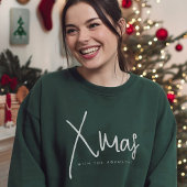 Xmas Custom Christmas Party Green Sweatshirt