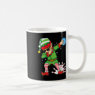 Xmas Dabbing Elf Bowling Ll und Buttone Weihnachts Kaffeetasse