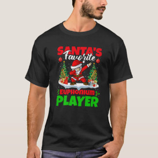 Xmas Dabbing Weihnachts Lieblings-Euphonium-Player T-Shirt