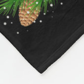 Xmas Decor Funny Santa Riding Rottweiler Dog Chris Fleecedecke (Ecke)