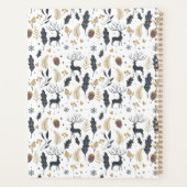 Xmas Deer and Blätter Joyful Greetings Collection Planer (Rückseite)